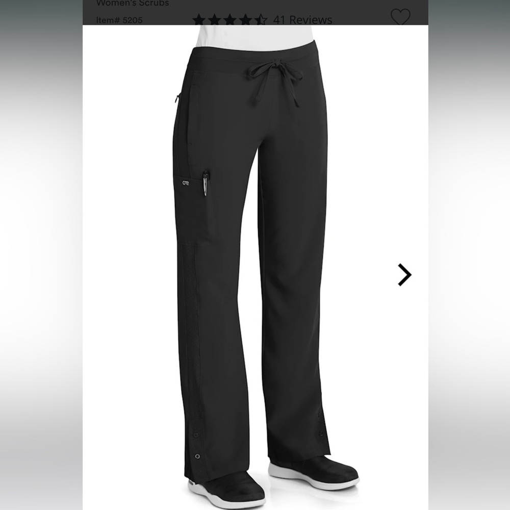 Barco One 4 Pocket Track Knit Waistband Medical Scrub Pants